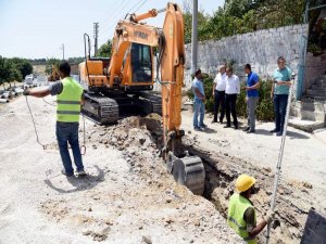 Gebeler’in Kanalizasyon Hattı Tamamlandı