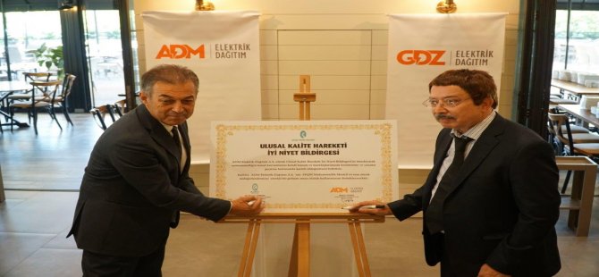 ADM-GDZ Elektrik Dağıtım Şirketleri, EFQM Mükemmellik Modeline Adım Attı