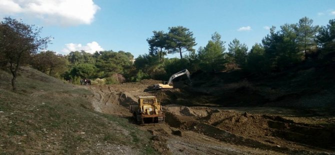 Boyalı’nın Göletine Temizlik ve Genişletme