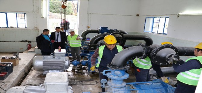 Maski, Kırkağaç’ın İçme Suyu Tesislerinde Yenileme Çalışmalarına Başladı