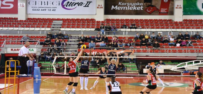 Sultanlar, Karşıyaka'ya Salonu Dar Etti, 1-3