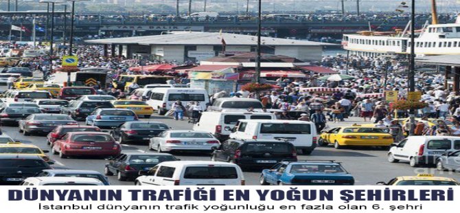 Dünyanın Trafiği  En Yoğun Şehirleri