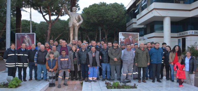 Personelinden Başkan Tosun´A Duygulandıran Destek