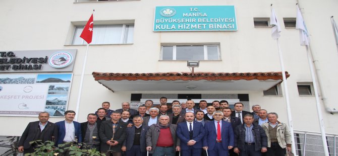 Kula’da Muhtarlarla Tanışma Toplantısı