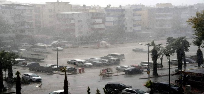 Aliağa’da Fırtına ve Sağanak Yağış Uyarısı