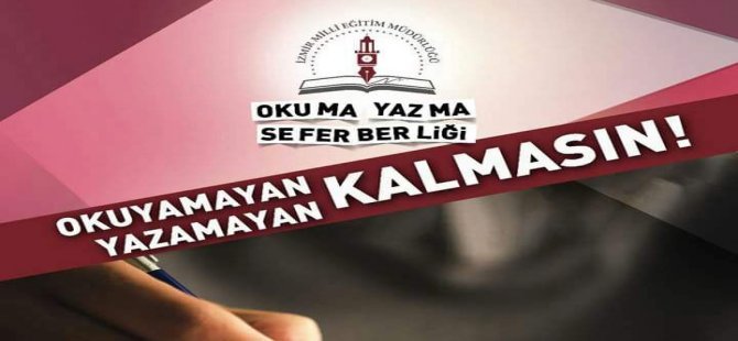 Aliağa’da Okuma-Yazma Seferberliği