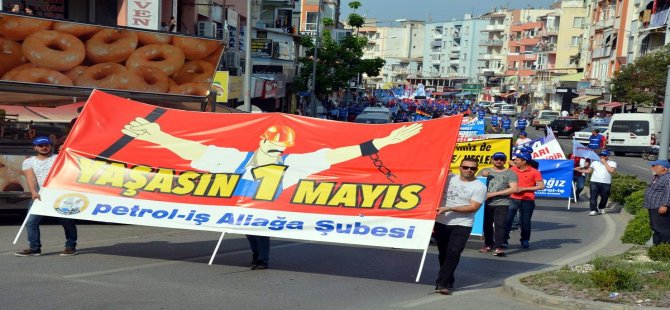 Aliağa’da 1 Mayıs Coşkusu