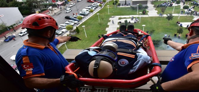 Büyükşehir DESKİ’de Yangın Ve Deprem Tatbikatı