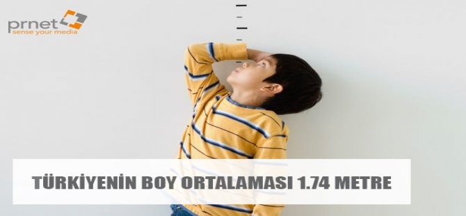 Türkiyenin Boy Ortalaması 1.74 Metre