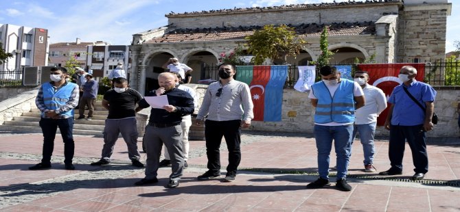 TÜGVA Aliağa’dan Ermenistan’a Tepki Azerbaycan’a Destek