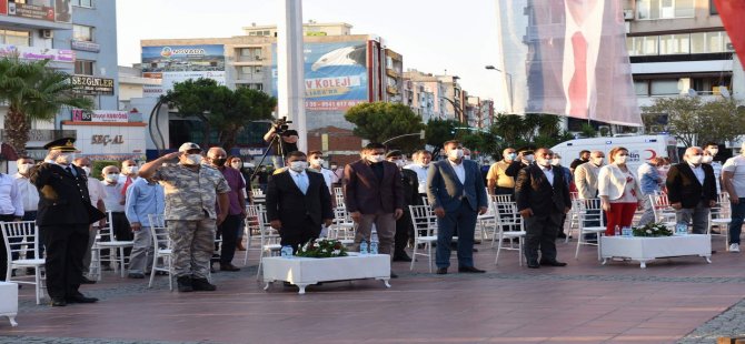 Aliağa 15 Temmuz Şehitlerini Andı