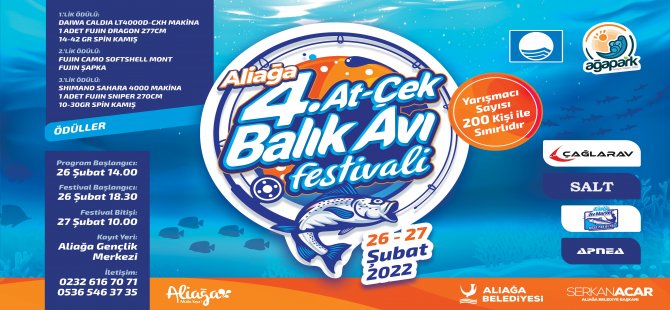 Aliağa 4. At Çek Balık Avı Festivali 26-27 Şubat’ta