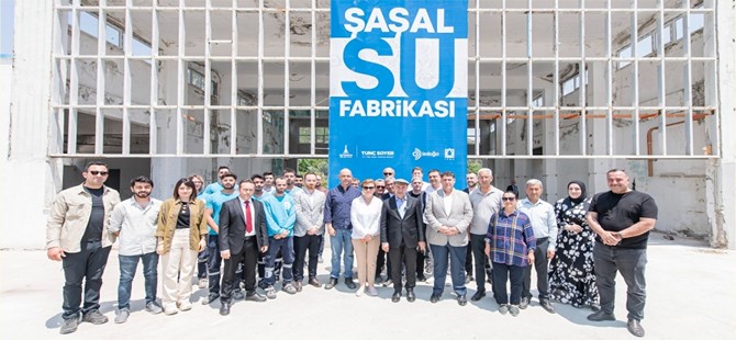 Şaşal Su Fabrikası’nda deneme dolumu başladı