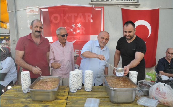 Aliağa Saadet Partisi Aşure Hayrı Düzenledi