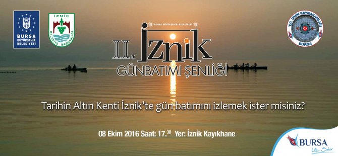 İznik’te Günbatımı Şenliği