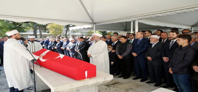 Erdoğan Unakıtan’ın Cenaze Törenine Katıldı