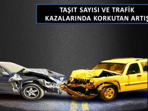 Taşıt Sayısı Ve Trafik Kazalarında Korkutan Artış