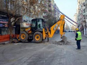 8 Eylül Caddesi Yağmur Sularından Kurtuluyor