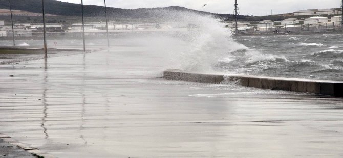 Ege Denizi’nde Kuvvetli Fırtına Uyarısı