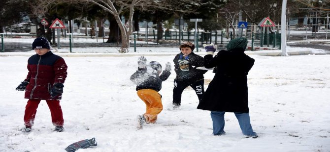 Aliağa’dan Kar Manzaraları