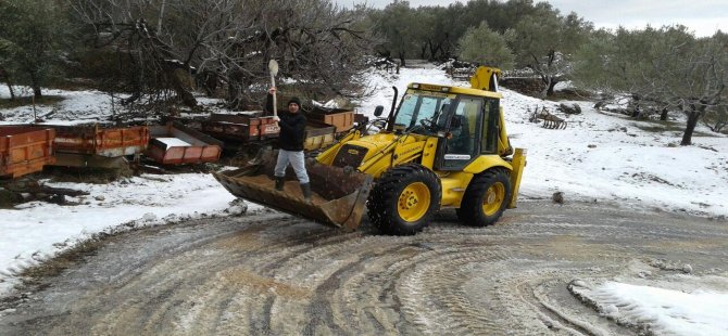 Edremit’te Yollar Açık Tutuluyor