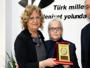 THK’dan Büyükşehir’e Teşekkür Plaketi