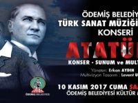 Ödemiş Belediyesi'nden Atatürk'ü Anma Gecesi