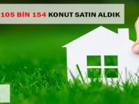 Geçen Ay 105 Bin 154 Konut Satın Aldık