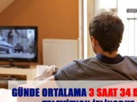 Günde Ortalama 3 Saat 34 Dakika Televizon İzliyoruz